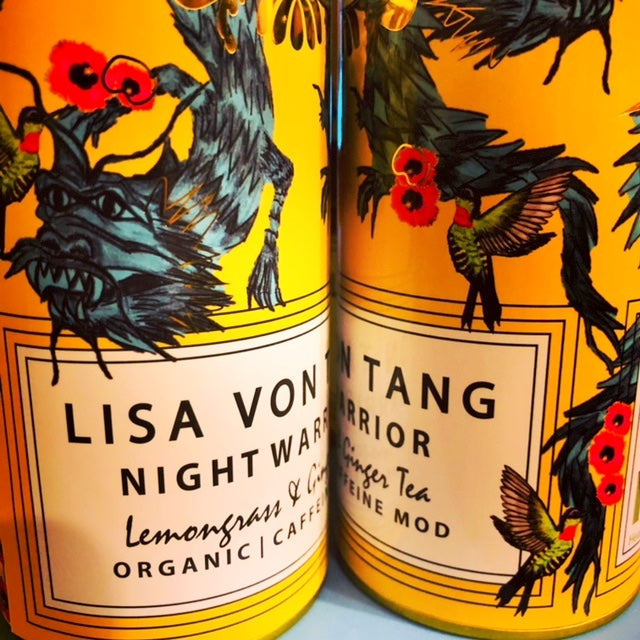 Exclusive Tea Bird Tea Morning, Noon and Night Warrior for Lisa Von Tang