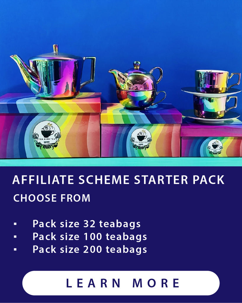 Affiliate Starter teabag Pack sizes
